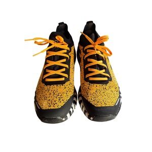 Adidas Terrex Two Ultra Parley Trail Running Shoes Solar Gold Black 8.5 WORN ONC